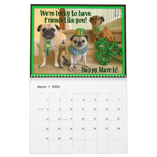 Bumble Bunch 2019 Calendar Kalender (Mar 2026)