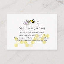 Bumble / Honey Bee Daisy White Neem een boek mee