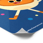 Bumble Nums Space Verjaardag Welkom Poster (Hoek)