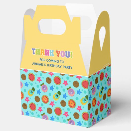 Bumble Nums Summer Birthday Bedankt Bedankdoosjes (Geopend)