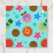 Bumble Nums Summer Birthday Bedankt Bedankjes Labels (Achterkant)