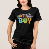 Bumble Nums Summer Birthday Mom Tri-Blend Shirt (Voorkant)