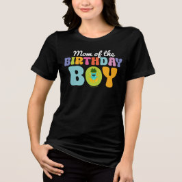 Bumble Nums Summer Birthday Mom Tri-Blend Shirt