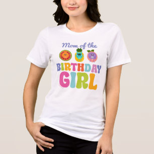 Bumble Nums Summer Birthday Mom Tri-Blend Shirt