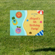 Bumble Nums Summer Birthday