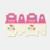 Bumble Nums Verjaardagstaart Bedankt Bedankdoosjes (Uitgevouwen)