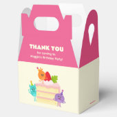 Bumble Nums Verjaardagstaart Bedankt Bedankdoosjes (Geopend)