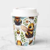 Bumble of Joy Papieren Bekers (Links)