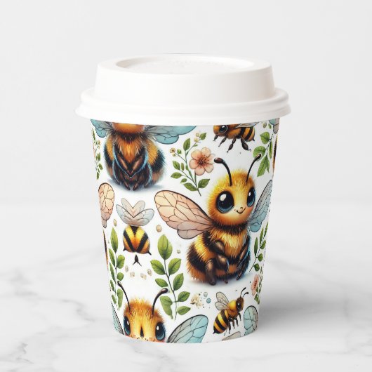 Bumble of Joy Papieren Bekers (Links)