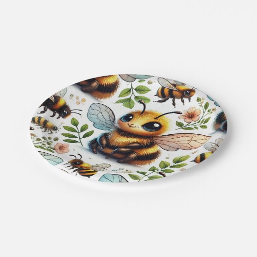 Bumble of Joy Papieren Bordje (Gekanteld)