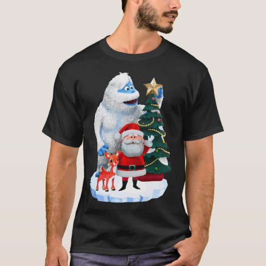 Bumble Rudolph en de Kerstman T-shirt (Voorkant)