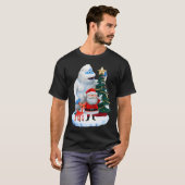 Bumble Rudolph en de Kerstman T-shirt (Voorkant volledig)