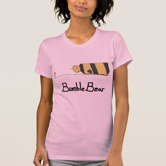 BumbleBear Face Down T T-shirt (Voorkant)