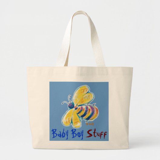 Bumblebee Baby Boy-x-large tas (Voorkant)