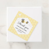 Bumblebee Baby shower Favor Tag Bedankjes Labels (In situ)