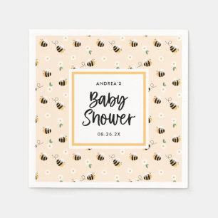 Bumblebee Baby shower Servet
