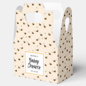 Bumblebee Baby shower voorkeursbox Bedankdoosjes (Geopend)