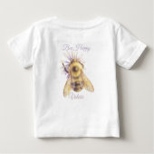 Bumblebee Baby T-Shirt | Whimsical Bee Happy (Achterkant)