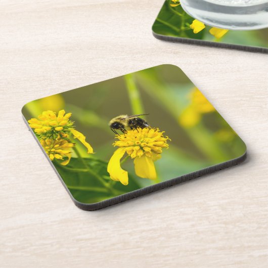 Bumblebee Bier Onderzetter (Linkerzijde)