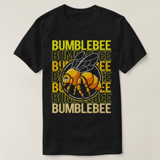 Bumblebee bijen t-shirt (Design voorkant)