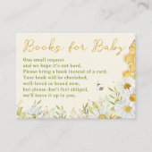Bumblebee Books for Baby Honeybee Bee Book Request Informatiekaartje (Voorkant)