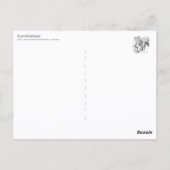 Bumblebee Briefkaart (Achterkant)