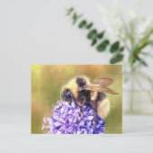 Bumblebee Briefkaart (Staand voorkant)