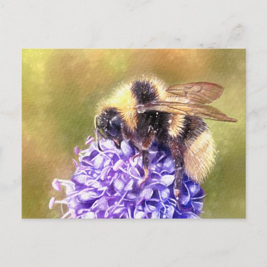Bumblebee Briefkaart (Voorkant)