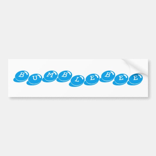 Bumblebee Bumpersticker (Voorkant)