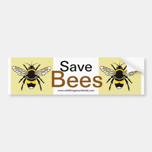 Bumblebee - bumpersticker (Voorkant)