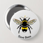 BUMBLEBEE - BUTTON (Voorkant /achterkant)