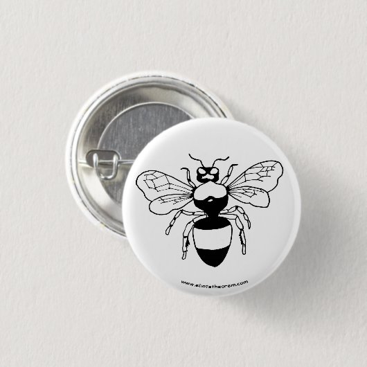 Bumblebee Button (Voorkant /achterkant)