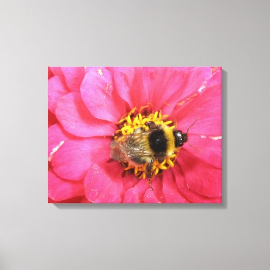 Bumblebee canvas afdrukken (Voorkant)