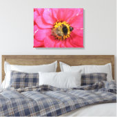 Bumblebee canvas afdrukken (Insitu (Slaapkamer))