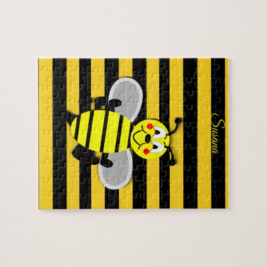 Bumblebee Decoratief Jigzaag Puzzle Legpuzzel (Horizontaal)
