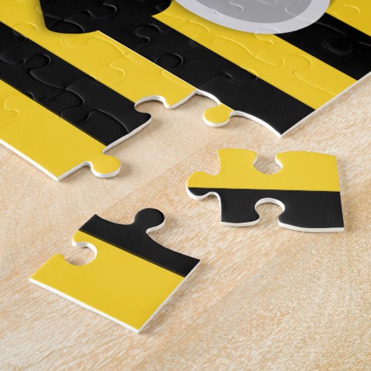 Bumblebee Decoratief Jigzaag Puzzle Legpuzzel (Zijkant)