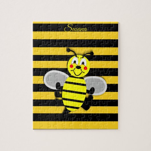 Bumblebee Decoratief Jigzaag Puzzle Legpuzzel (Verticaal)