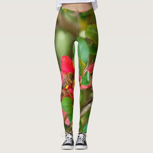 Bumblebee en Azalea Leggings (Voorkant)