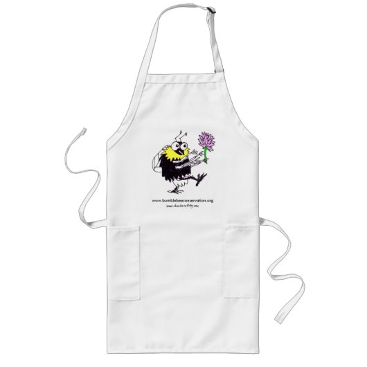 Bumblebee en Clover BBCT Apron Lang Schort (Voorkant)