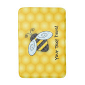 Bumblebee en honingraat badmat (Voorkant Verticaal)