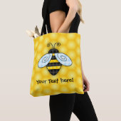 Bumblebee en honingraat tote bag (Dichtbij)