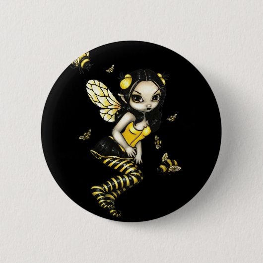 Bumblebee Fairy Button (Voorkant)