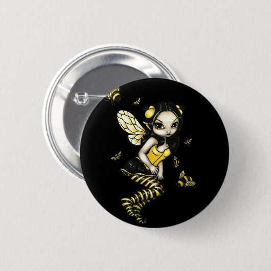 Bumblebee Fairy Button (Voorkant /achterkant)