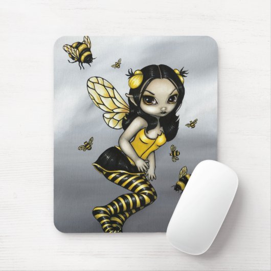 "Bumblebee Fairy" Mousepad Muismat (Met muis)