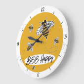 Bumblebee fijn gematigd zwart wit grote klok (Hoek)