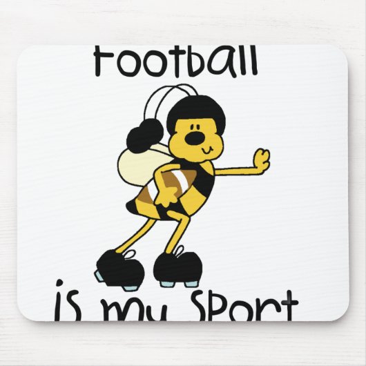 Bumblebee Football Mijn sport Muismat (Voorkant)