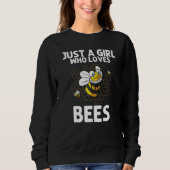 Bumblebee For Girls Kids Beekeeper Honey Bee Trui (Voorkant)