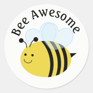Bumblebee Geweldige bijen Ronde Sticker