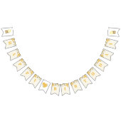 Bumblebee Happy Birthday Bije Kinder Honingbijen Vlaggetjes (Alle)