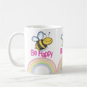 Bumblebee Happy Rainbow-Mok Koffiemok (Links)